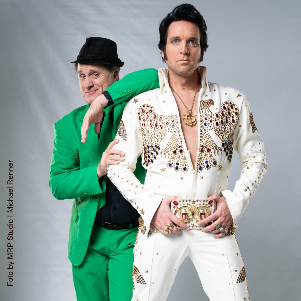 Beitragsbild für die Veranstaltung Elvis trifft Elvis im Kolumna Veranstaltungskalender