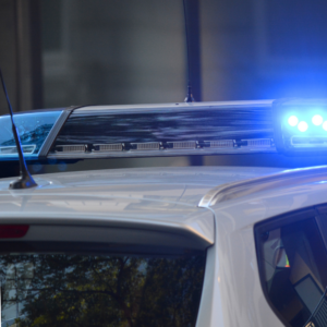 Ein Polizeiauto
