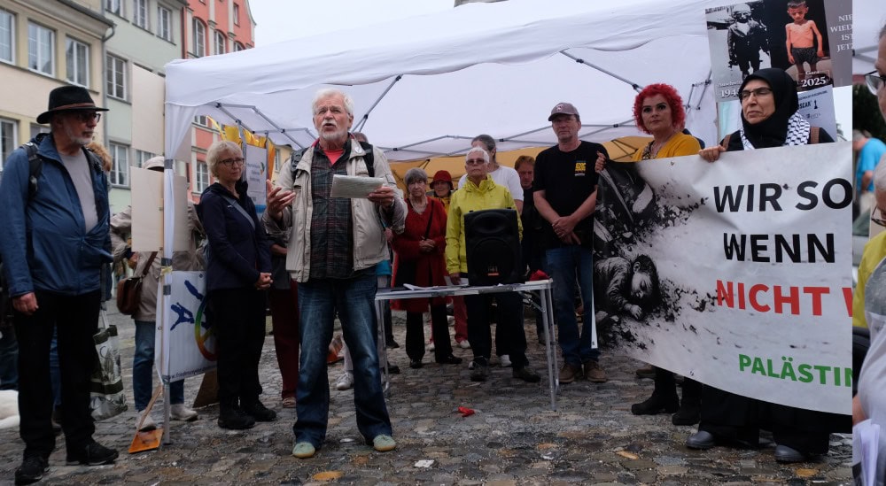 Eine Kundgebung