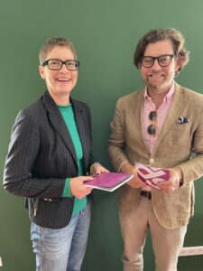 Foto mit zwei Personen