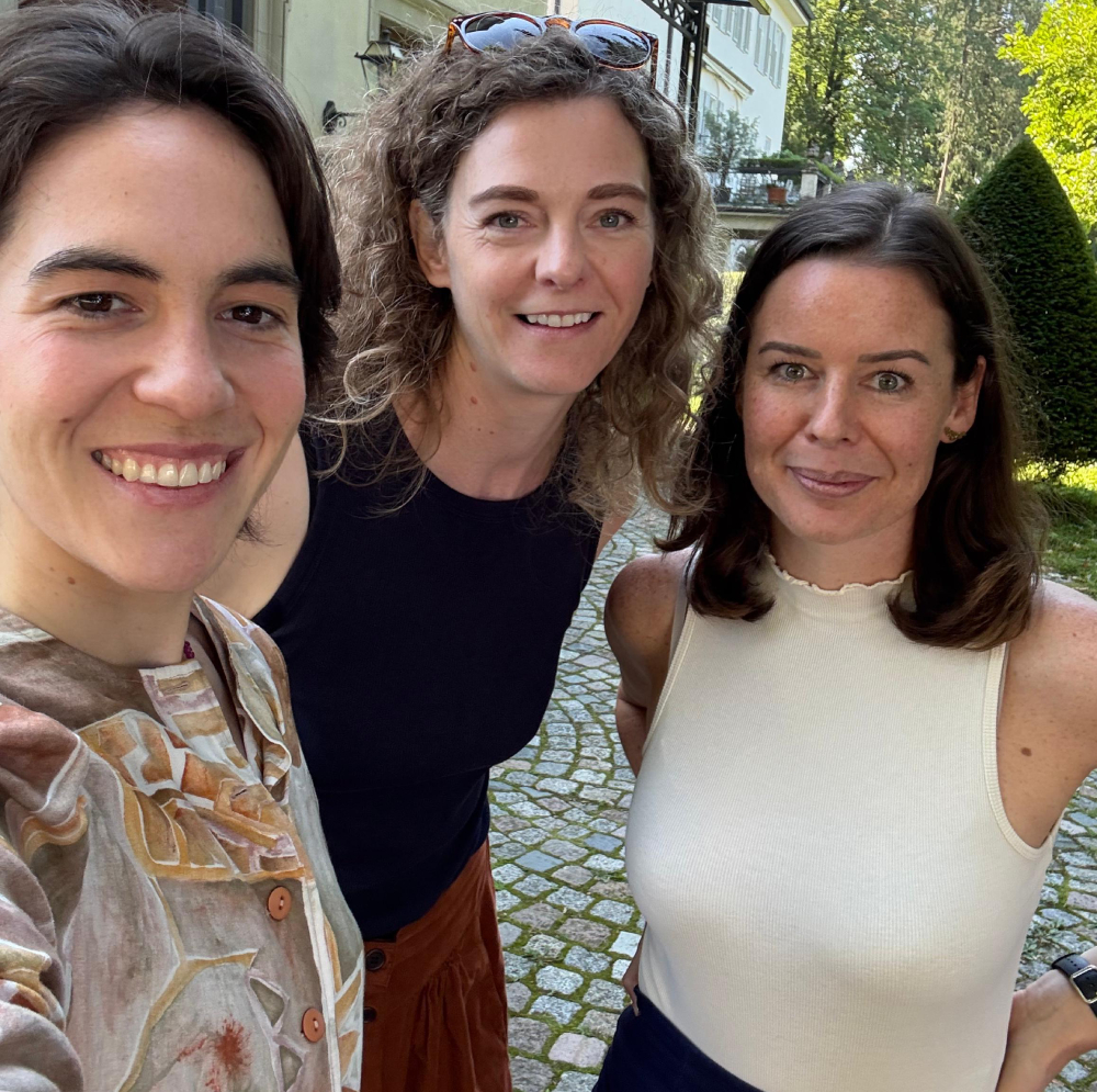 Selfie von drei Frauen