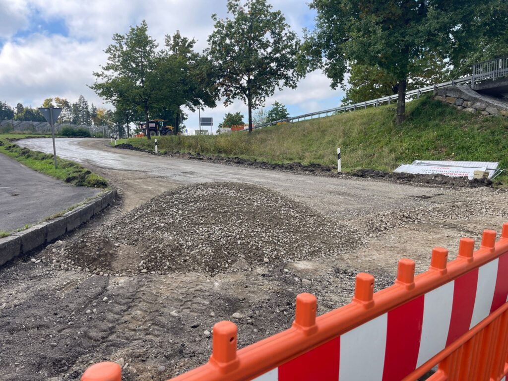 Eine Baustelle