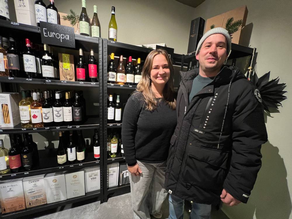 Das Portrait von zwei Menschen