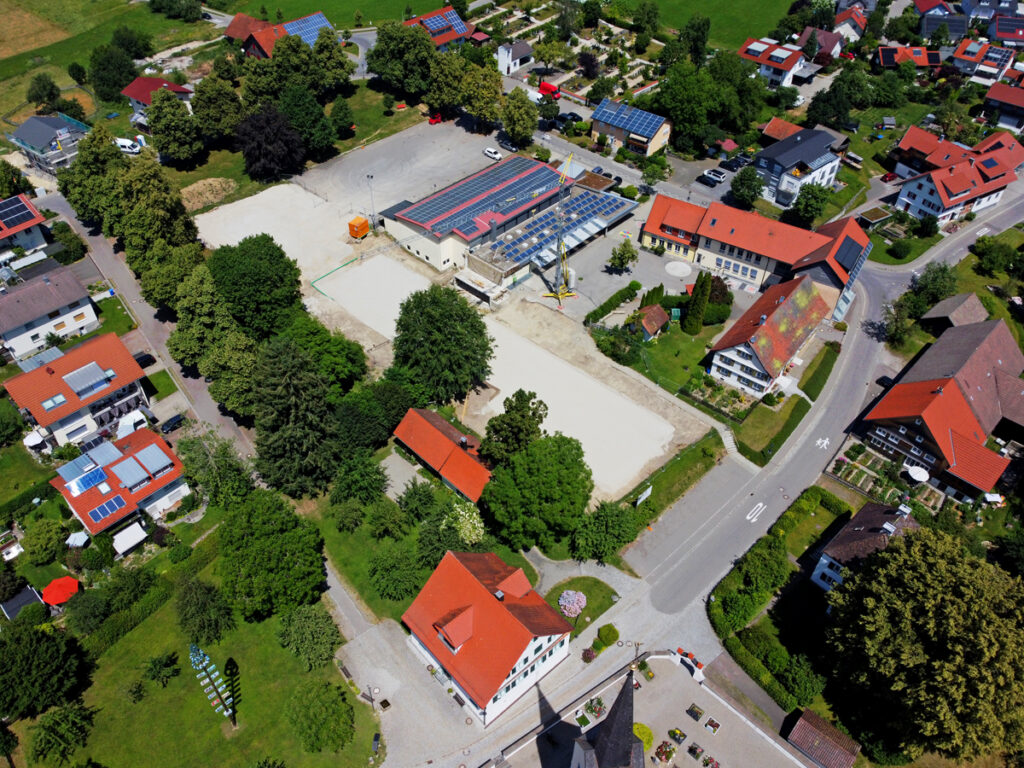 Ein Areal von oben